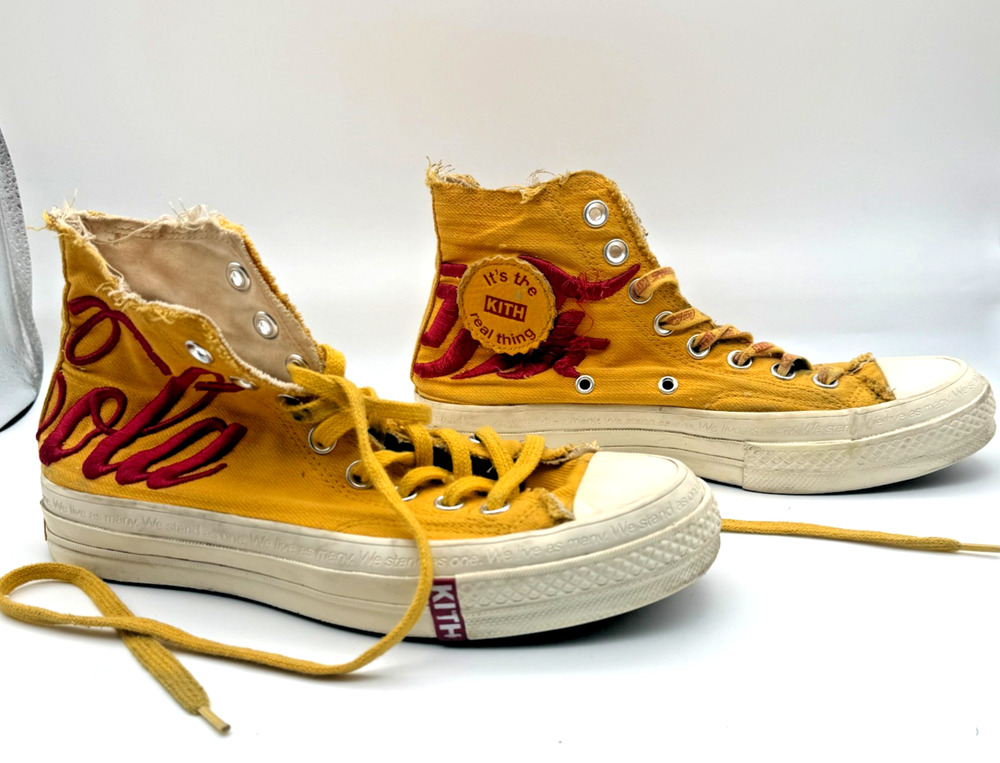 Converse Chuck 70 Hi Kith x Coca-Cola "China" Yellow - Men's Size 6